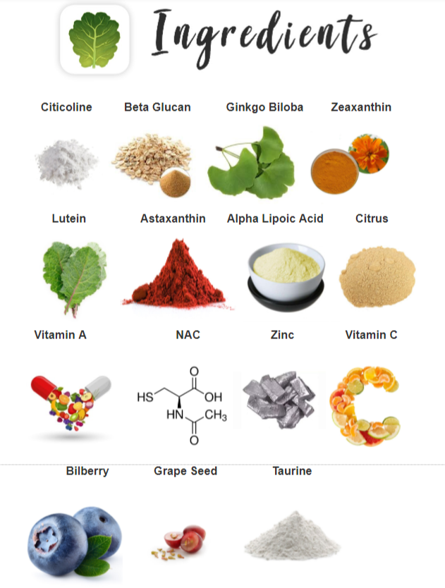 Visisoothe Ingredients