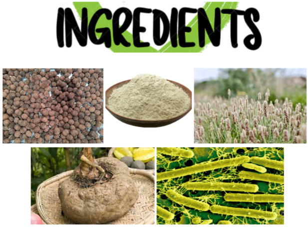 Clavusin ingredients