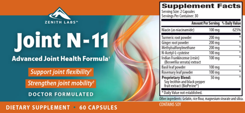 joint n-11 ingredients