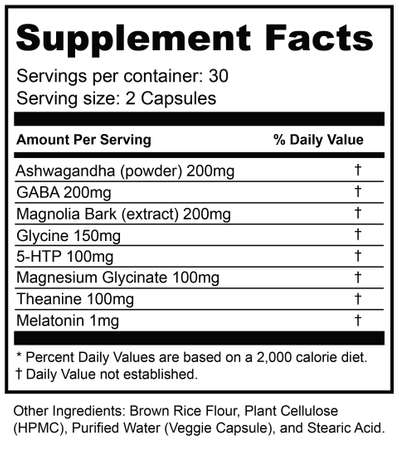 upwellness rest and recharge ingredients