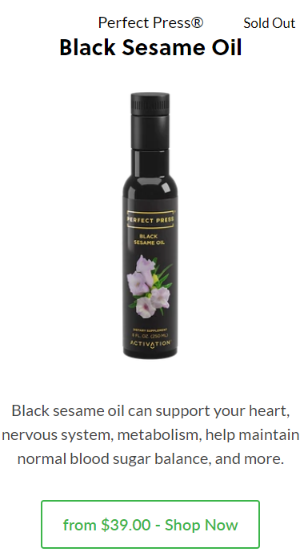 Black Sesame Oil