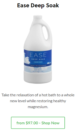 Ease deep soak