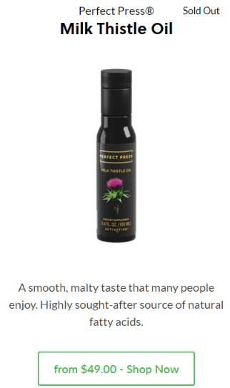 Milk Thistle Oil