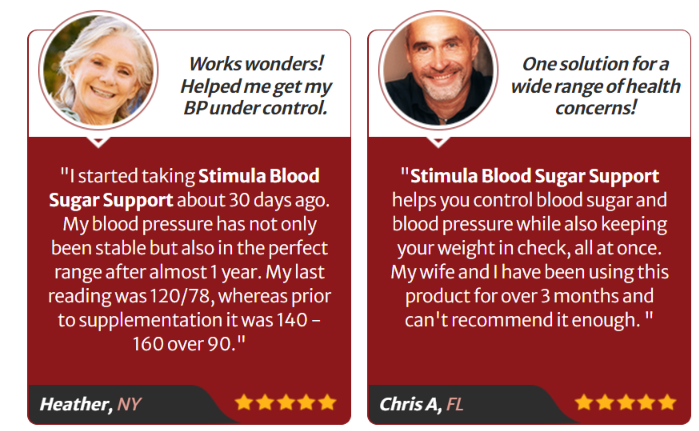 Stimula Blood Sugar Support review