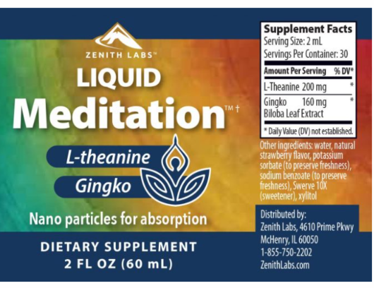 Zenith Labs Liquid Meditation
