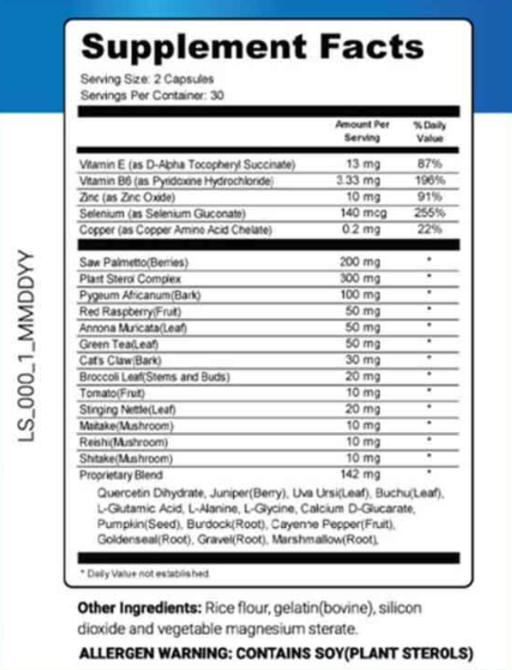 prostastream ingredients