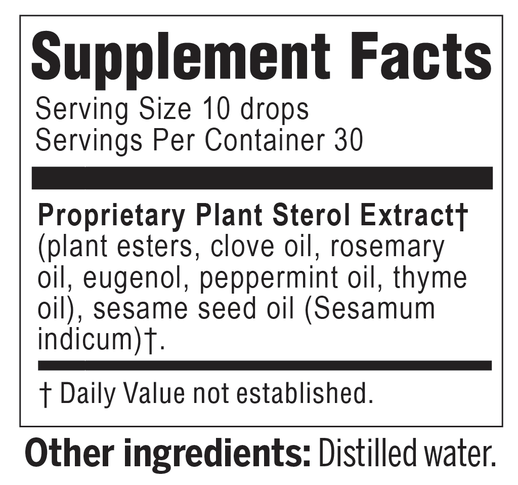 Solaris Plant Sterol Extract ingredients