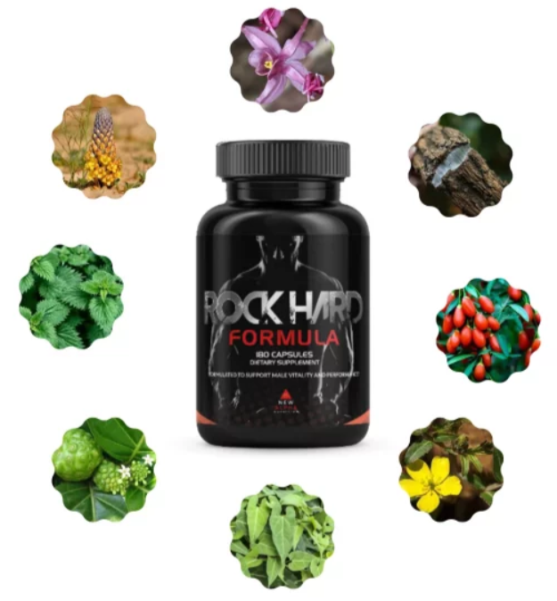 rock hard formula ingredients with single bottle