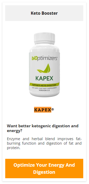 BiOptimizers Kapex single bottle front