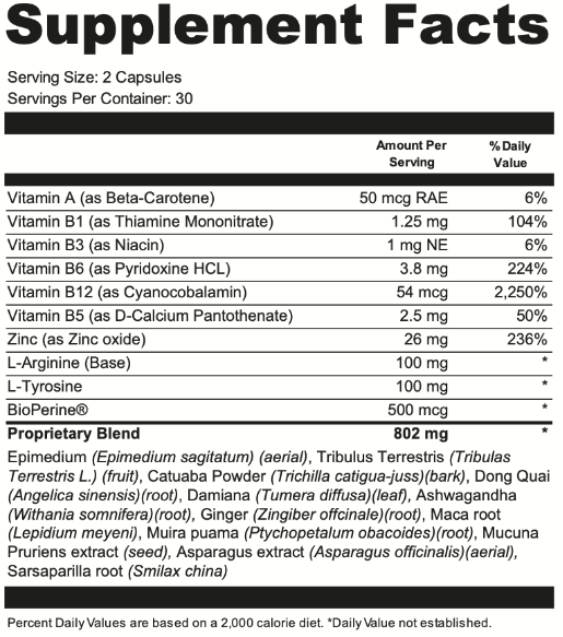 Quietum Plus Supplement Facts