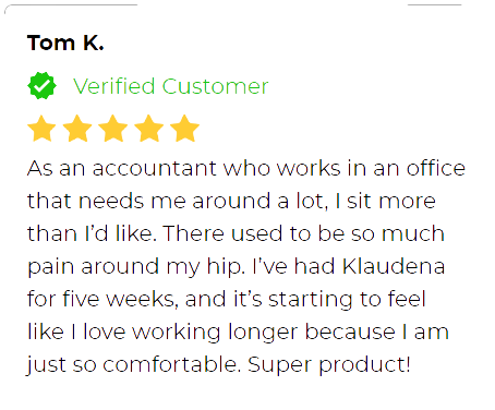 Klaudena Seat Cushion Customer Reviews