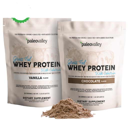 Paleovalley 100% Grass Fed Whey Protein Reviews - Immune Support Supplement