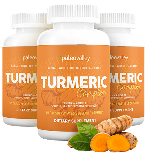 Paleovalley Turmeric Complex 3 bottle image