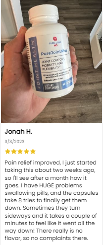 Pure Joint Plus Customer Reviews