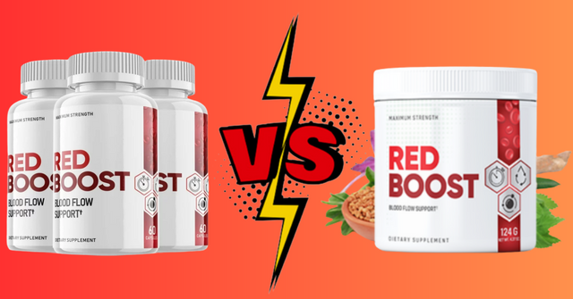 Red Boost Pills vs Powder