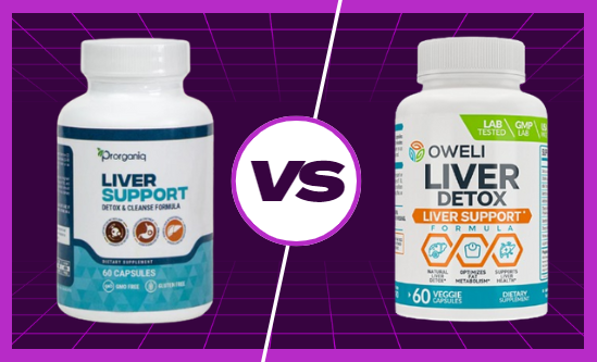 Prorganiq Liver Support Vs. Oweli Liver Detox