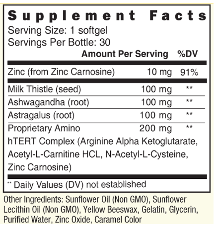 Telo X Nano Ingredients