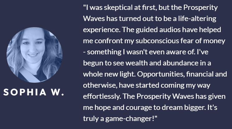 The Prosperity Waves Customer Reviews