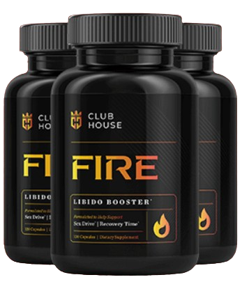 Clubhouse Fire Formula three bottle