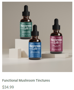 Functional Mushroom Tinctures