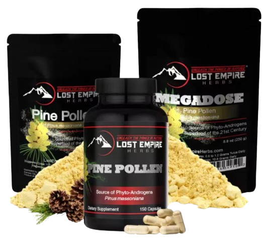 Lost Empire Herbs Pine Pollen Supplement