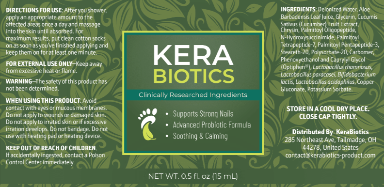 KeraBiotics Ingredients