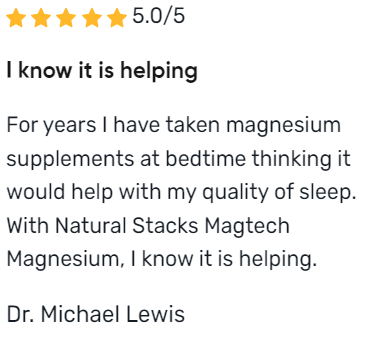 Natural Stacks MagTech Customer Reviews
