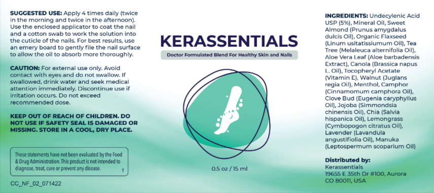 Kerassentials Supplement facts
