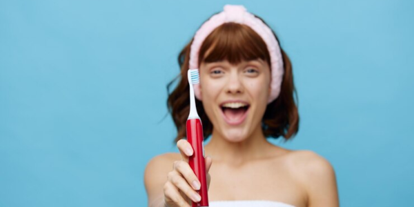 Red Dental Foam for Teeth