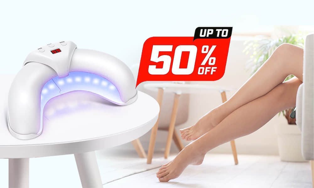 Treating Toenail Fungus at Home with UV-C Lights 50% oFF